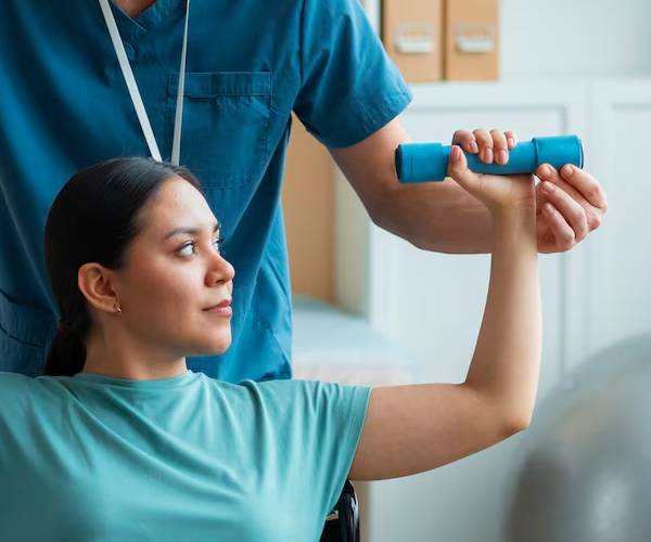 Assist personal activities NDIS Sydney support worker helping client with daily care at home